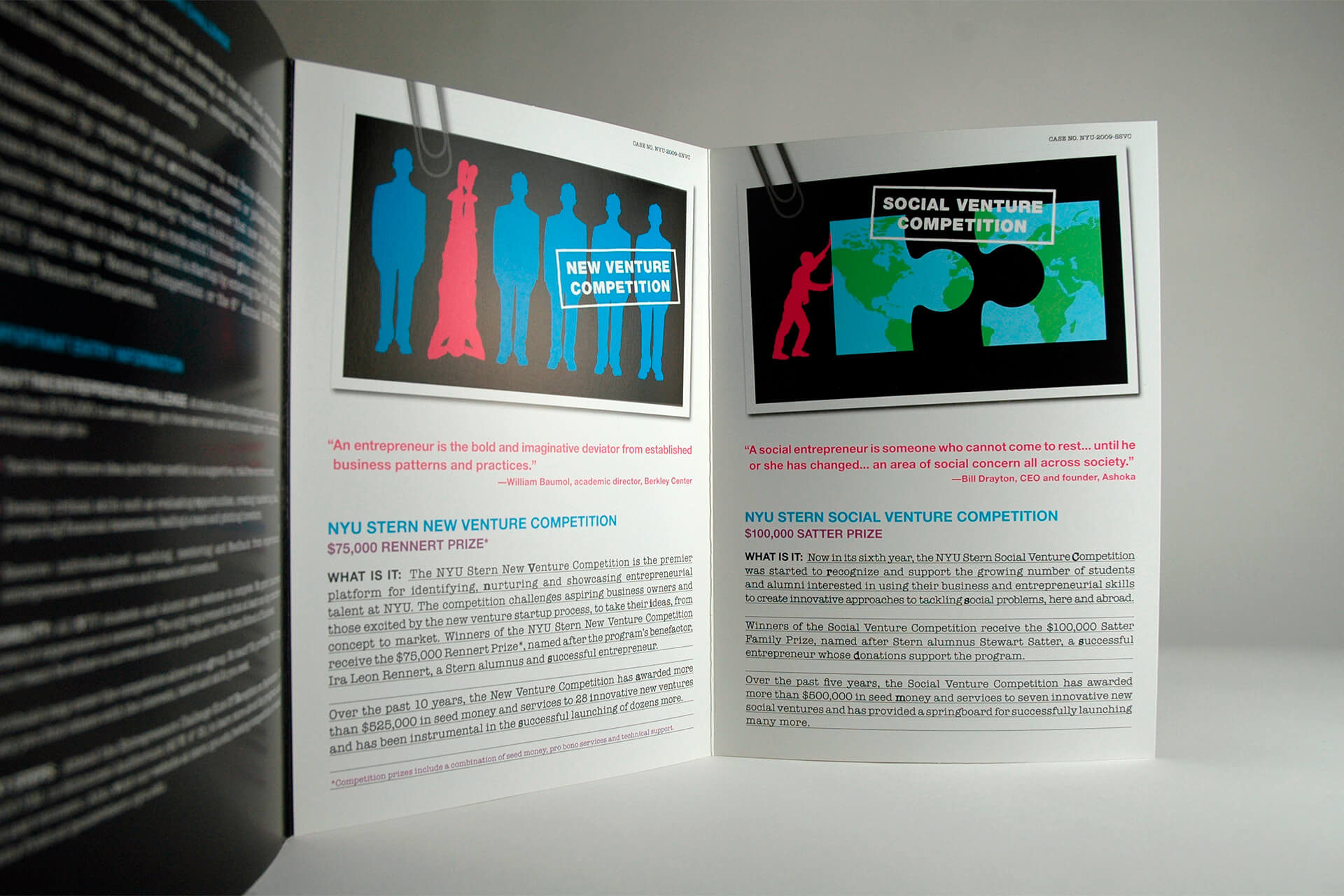 NYU-Spread NYU Brochure Spread