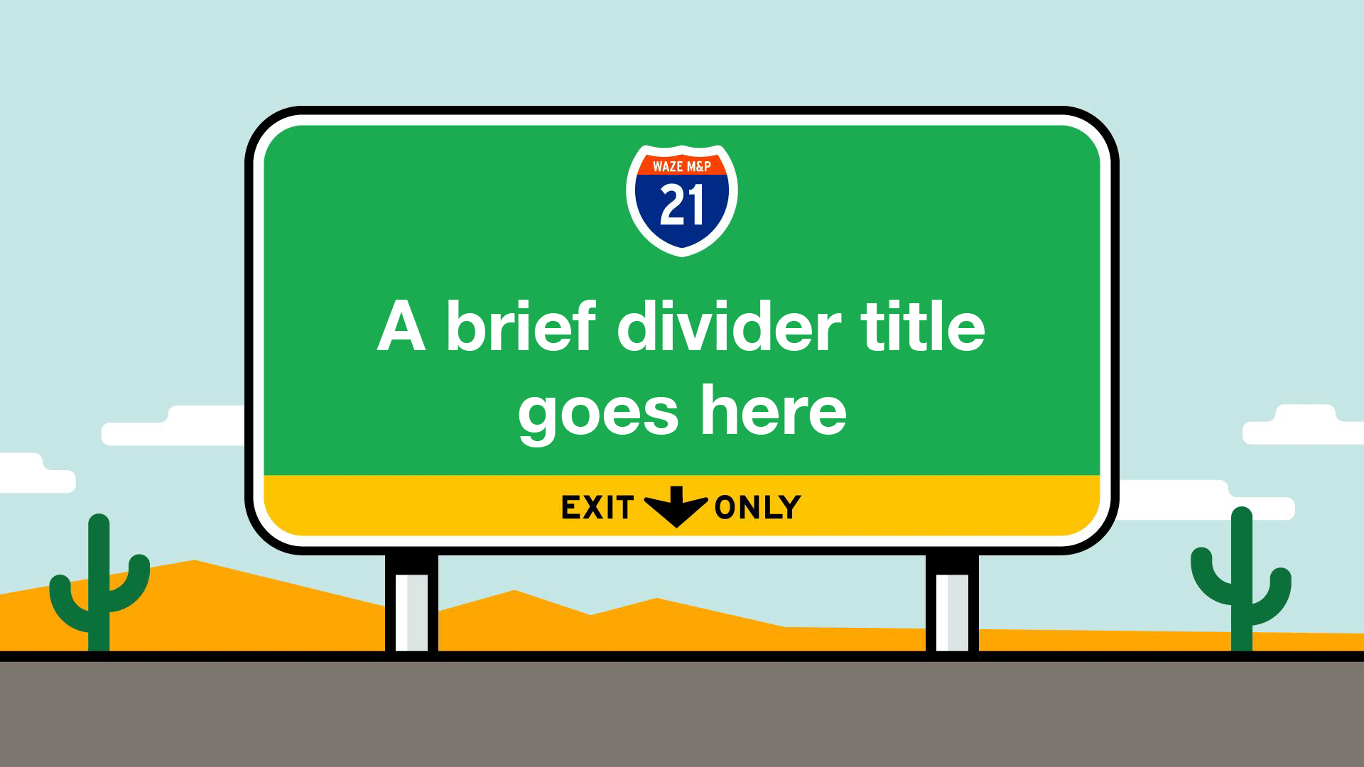 Waze M&P_Divider Waze M&P Divider